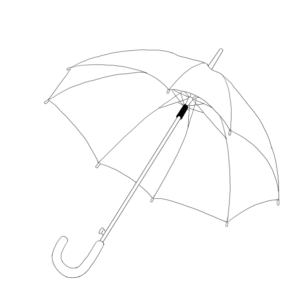 傘の描き方 絵師ノート