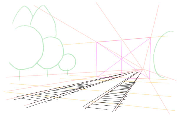 線路の描き方 絵師ノート