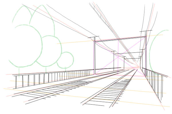 線路の描き方 絵師ノート