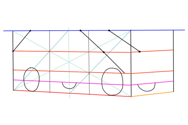 自動車 セダン ワゴン車 の描き方 絵師ノート