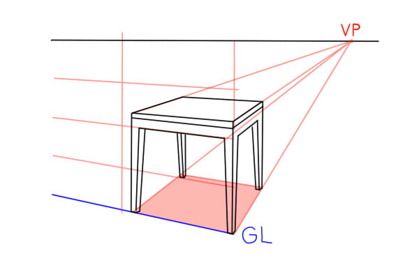 パーツを活用した家具 テーブル 椅子 照明 の描き方 絵師ノート