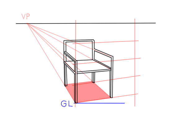 パーツを活用した家具 テーブル 椅子 照明 の描き方 絵師ノート