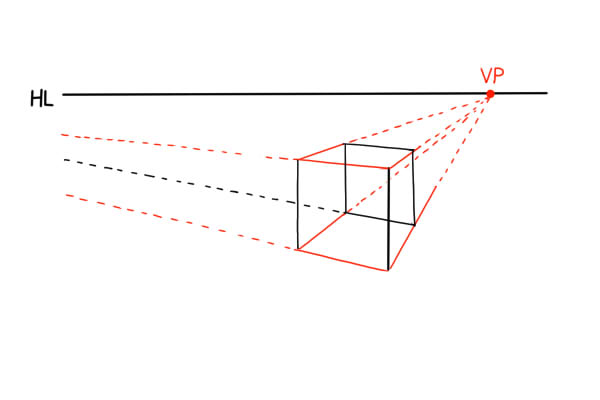 パースを活用した立方体 円柱体 球体の描き方 絵師ノート