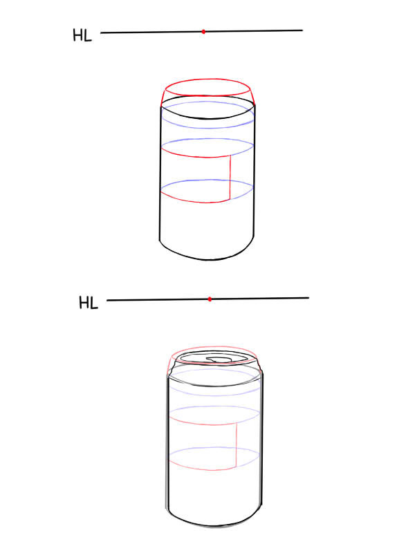 パースを活用した立方体 円柱体 球体の描き方 絵師ノート