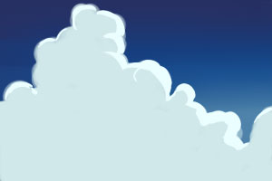 青空と雲の描き方 絵師ノート
