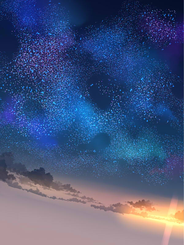 夜空 星空の描き方 絵師ノート