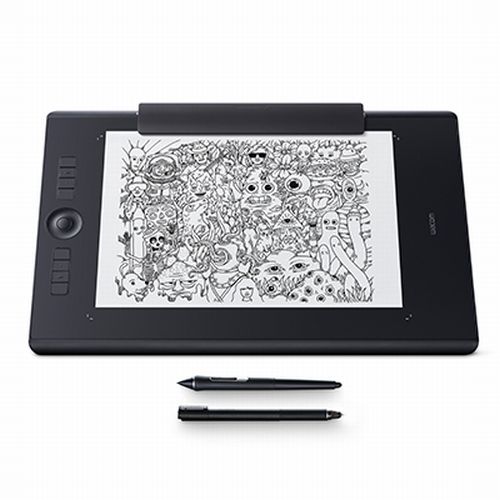 紙に描いたイラストをレイヤー分けして取り込めるデバイス Wacom Intuos Pro Paper Edition 絵師ノート