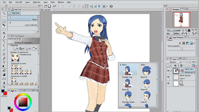 does paint 3d have layers