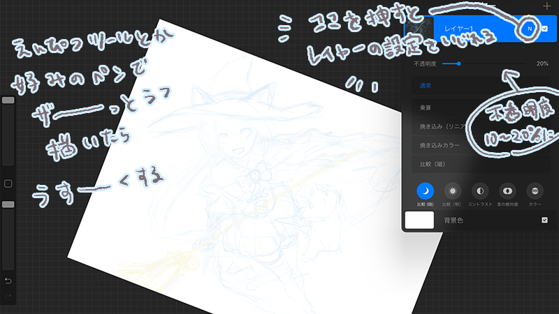 Procreateの使い方 お絵かきの基本からブラシ設定まで 絵師ノート