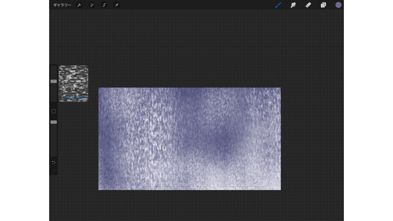 Procreate エレメントブラシを活用した雨の描き方 絵師ノート