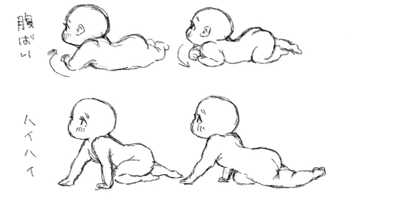 赤ちゃんの描き方 子供との描き分け方や失敗しやすいポイント4つ 絵師ノート